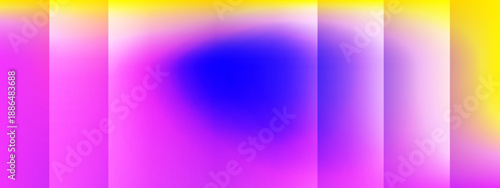 Delicate vertical divisions with a deep blue and violet glowing center