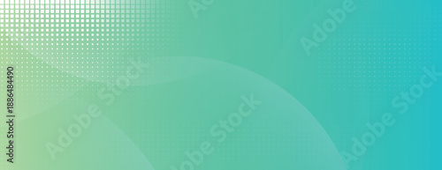 Gradient background with green and teal colors, featuring a dotted texture. The background is smooth and modern with green and teal hues. Gradient patterned background vector. Green background.