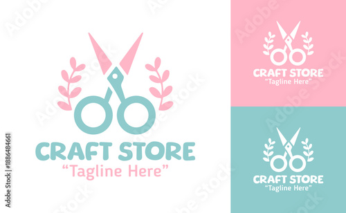 Craft Store Logo Modern Minimalist Artisan Identity