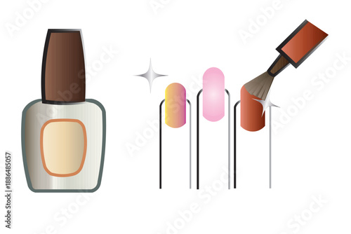 Illustrator of nail polish