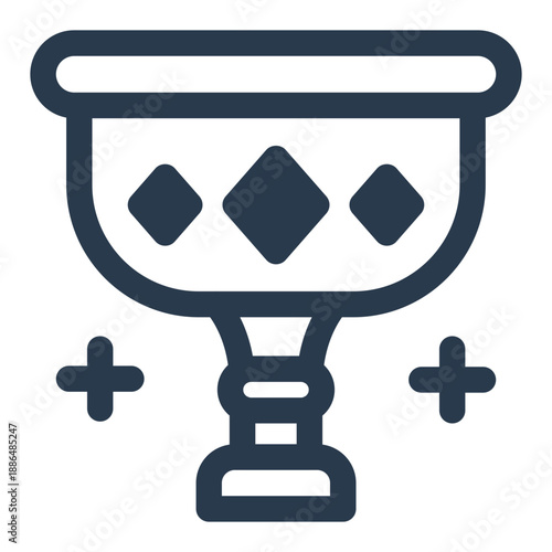 Chalice sacred ritual goblet icon