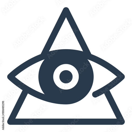 Third Eye spiritual awakening vision symbol icon