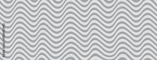 Wavy gray background with a repeating pattern. The background features gray and white wavy lines, creating a textured, dynamic look. Psychedelic pattern background vector. Gray background.
