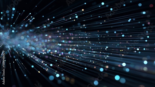 abstract digital technology speed connect cyber nano information, abstract communication, innovation future tech data, internet network connection, Ai big data, line dot illustration background concep