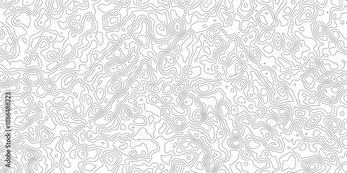 Minimalist Contour Lines Abstract Pattern Background