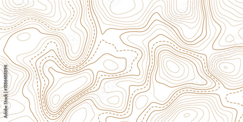 Topographic map patterns, topography line map. Vintage outdoors style. World map Template. Modern design with White background with topographic wavy pattern design.