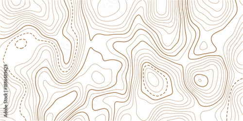 Topographic map patterns, topography line map. Vintage outdoors style. World map Template. Modern design with White background with topographic wavy pattern design.