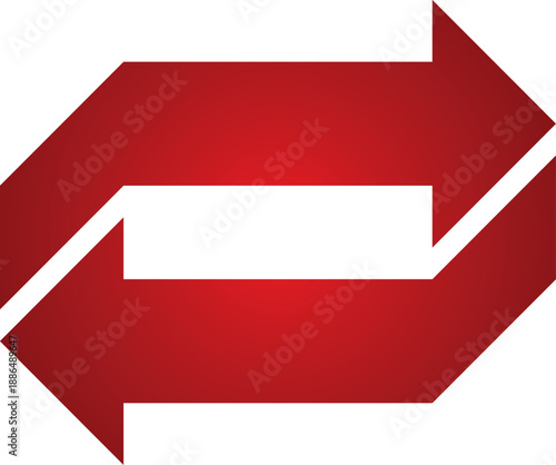 Vector sketch illustration of modern abstract mascot symbol logo icon design utilizing green energy recycling system for companies that maintain environmental sustainability