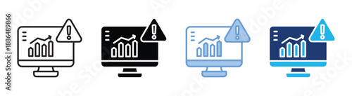 Important icon set multiple style collection