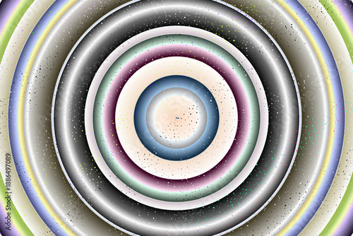 paper cut style aesthetic silver gradient pattern with abstract blured glitter effect