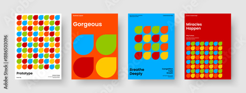 Geometric Brochure Layout. Modern Flyer Design. Abstract Book Cover Template. Poster. Report. Business Presentation. Background. Banner. Newsletter. Handbill. Brand Identity. Leaflet. Journal