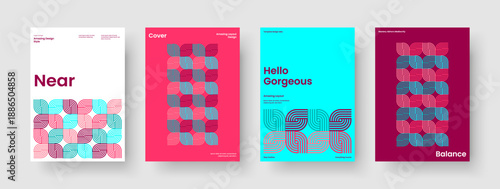 Geometric Flyer Template. Modern Report Layout. Abstract Business Presentation Design. Background. Book Cover. Brochure. Banner. Poster. Portfolio. Leaflet. Brand Identity. Pamphlet. Catalog