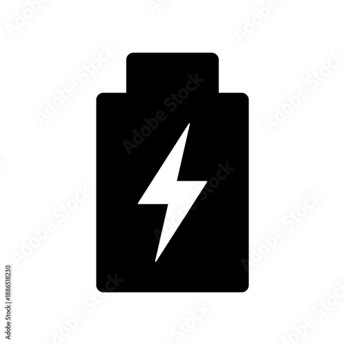 電源接続中のバッテリーアイコン