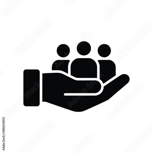A professional 3d vector illustration set of business people icons in a circle representing a social network team using laptops for internet communication and community teamwork