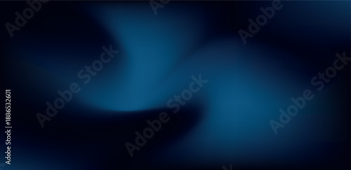 Dark Blue Abstract Gradient Vector for Moody Background Design