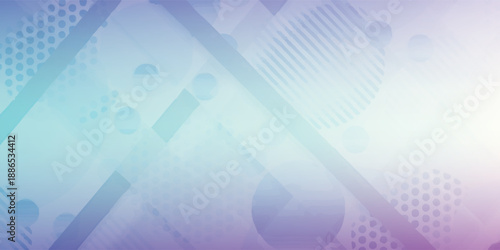 Abstract geometric background with vibrant gradient colors and subtle patterns.