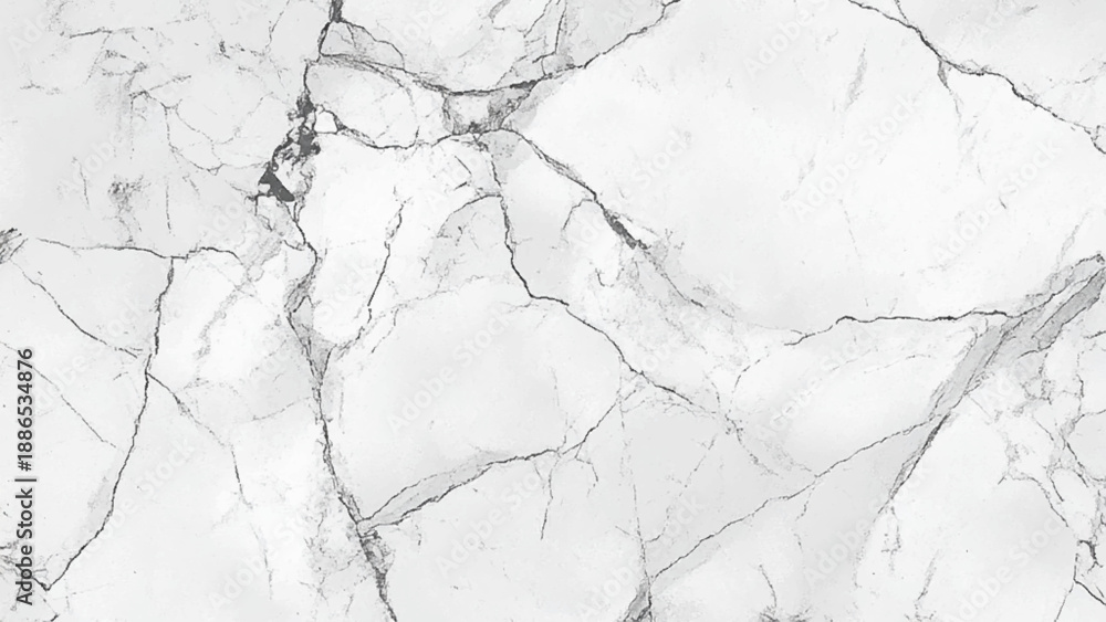 Obraz premium Elegant White Marble Background with Natural Gray Veins. Luxury White Marble Stone Texture