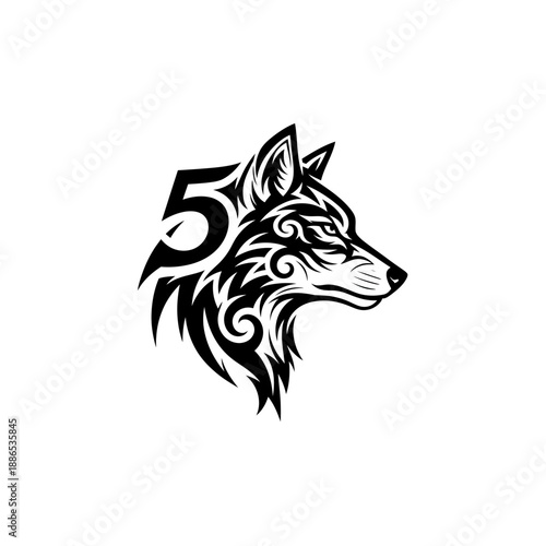 wolf head tattoo