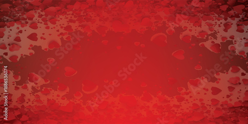 Abstract Red Background with Subtle Textured Pattern.