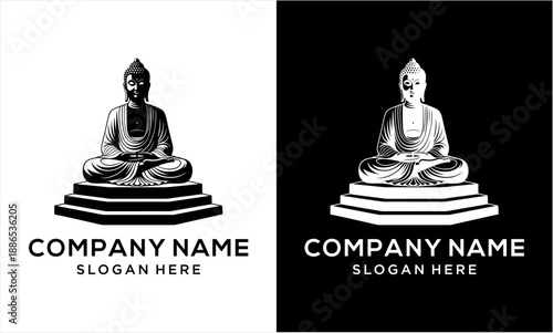 Serene Buddha statue in meditation pose, a symbol of peace and enlightenment.