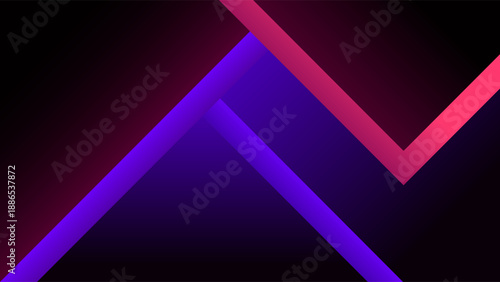 Modern Abstract Dark Background Minimalist Diagonal Line Geometric Shapes Purple Pink Gradient Colorful Design Vector. Good for Website, Corporate Presentations, Branding, Posters, Social Media