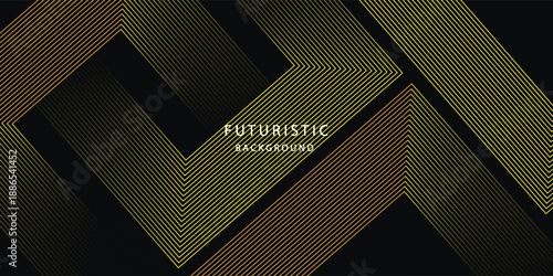 3D red blue lines techno abstract background overlap layer on dark space with rounded shape decoration.