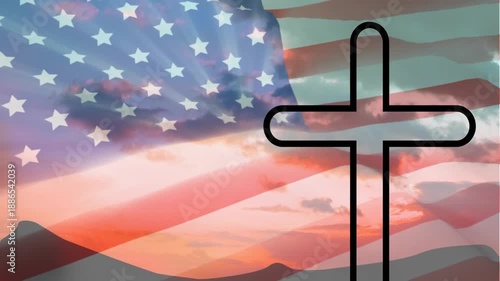 Animation of network of connections over drone with parcel over airport