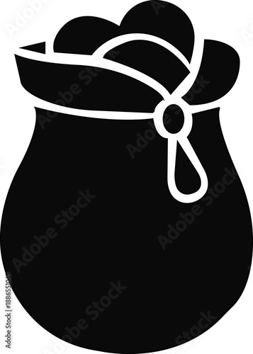 Used clothes to reuse. Ecological sustainable fashion.Reduce waste responsibility and donate donation concept. Box with recycling logo icon emblem with clothes textile on yellow.