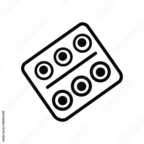 Electric Stovetop Simple Line Icon