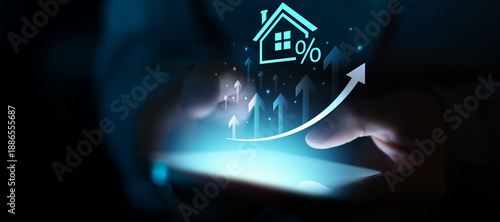 Photos Mortgage Rate Dynamics and Digital Housing Market Analysis.