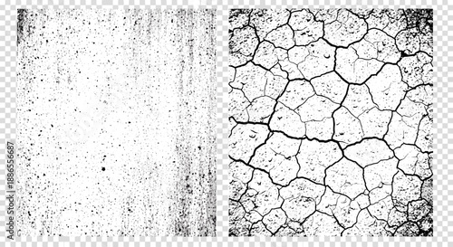 Cracked Concrete Grunge Texture Background – Weathered Cement Surface