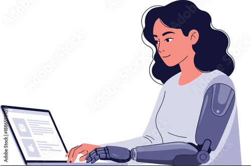 Cloud computing and data storage concept with upload and download symbols in flat design vector illustration