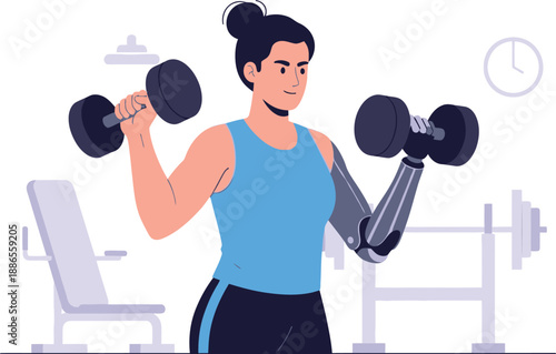 Modern office desk lamp with soft purple glow vector illustration, minimalist workspace lighting flat design