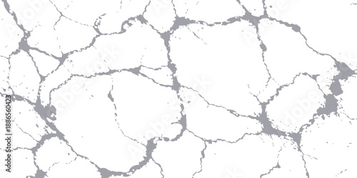 A grunge texture of old cracked paint and dry concrete wall surface showing a weathered stone pattern like parched earth