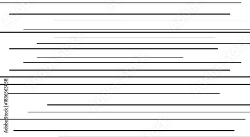 Speed line manga halftone horizontal pattern, fast motion simple straight anime background.