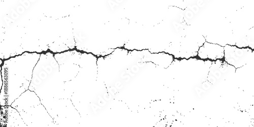 A rough grunge wall background with cracked paint texture and dirty surface stains creates an old paper pattern design for an artistic wallpaper backdrop