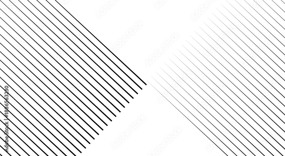 Naklejka premium design lines Black-White 