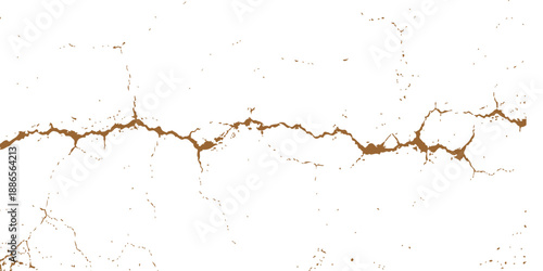 Red paint splash on an old dirty grunge wall background with textured ink patterns and artistic paper dust illustration