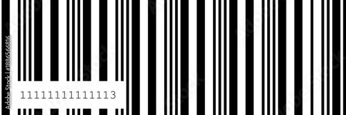 Abstract stripe background with a modern barcode pattern, clean line code look. This stripe pattern feels techy and bold for stylish bg design.