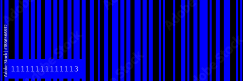 Clean stripe pattern with barcode symmetry, linear code texture. A modern stripe pattern perfect for web bg design.
