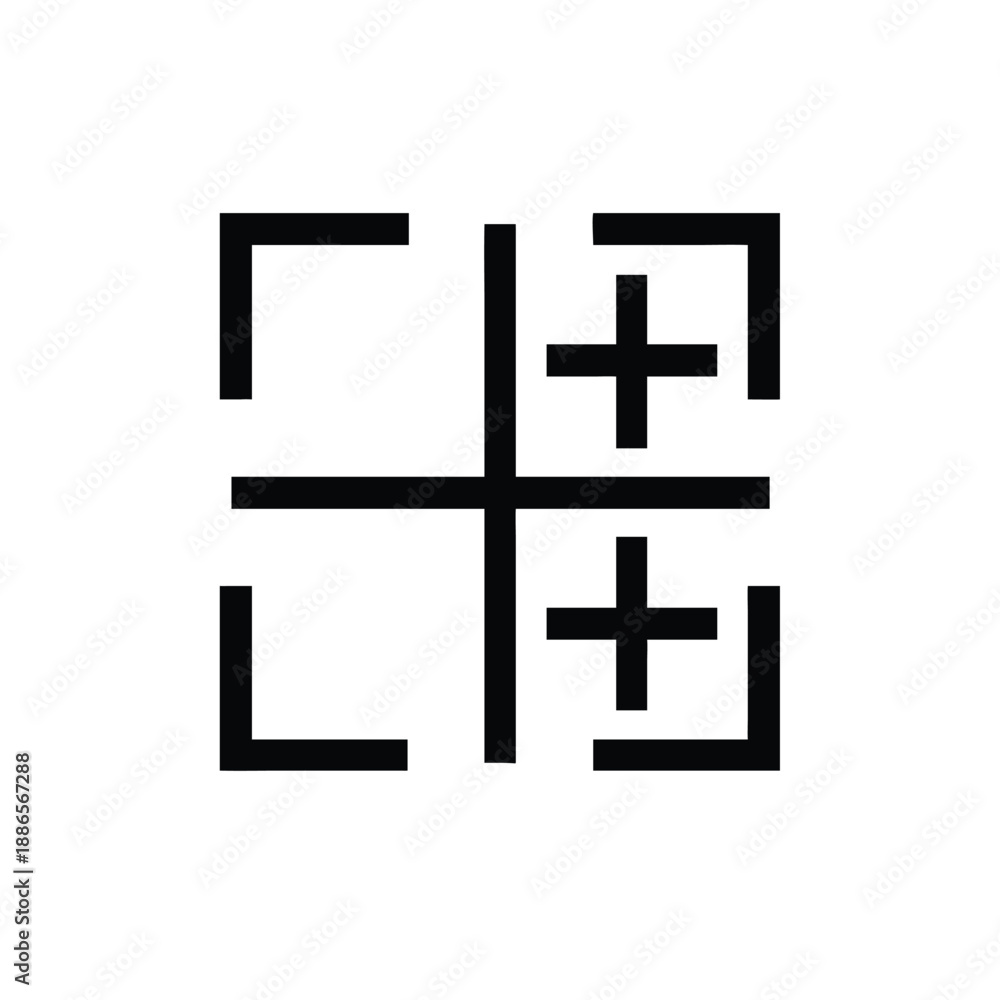 Obraz premium Generate swiss style functional pictograms based on clarity and structure On white Background Vector illustration