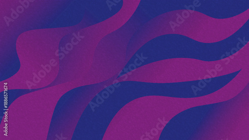 Vibrant Purple And Pink Abstract Waves Create A Dynamic Colorful Background For Design

