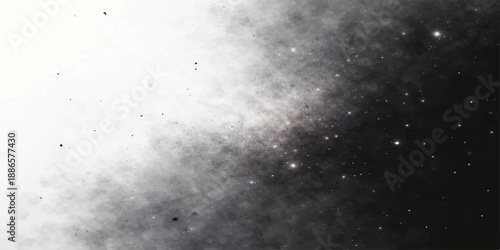 A dark and moody nature backdrop features rain drops on the window with mist and blue light textures blending into a stormy night sky filled with clouds and fog