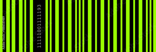 Clean barcode pattern built from stripe lines and linear code shapes. A stylish stripe pattern for contemporary bg use.
