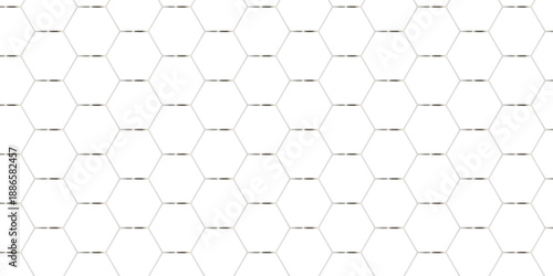 White abstract honeycomb mosaic and tile geometric hexagon vector illustration. geometric digital technology polygon science vintage square mosaic and web cover business texture.