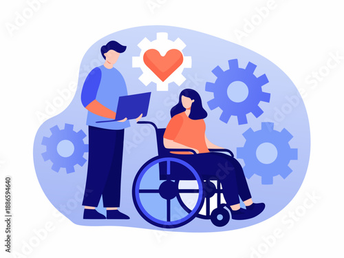 Inclusive technology and teamwork empower individuals with diverse abilities and needs