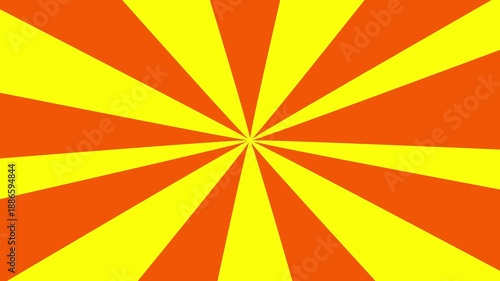 なんかめでたい感じのシンプルサンバースト/Warm Orange Yellow Sunburst Background