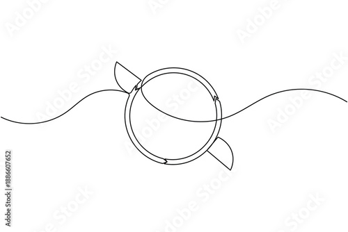 Fast data agility sprint icon continuous one line drawing on white background highlighting speed and rapid insight generation in business environments symbol outline vector illustration