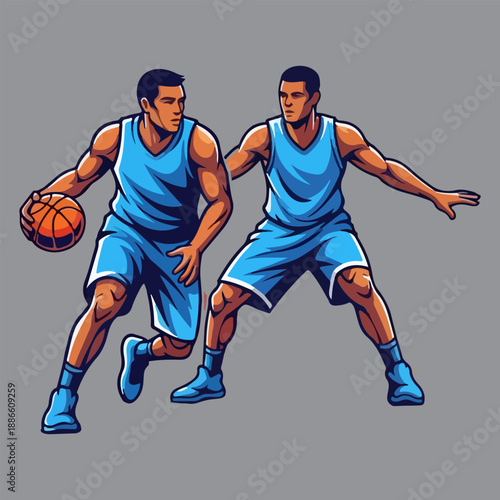 Dynamic Basketball Duo