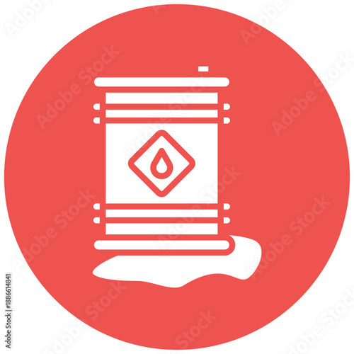 Barrel Leak Icon